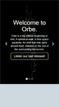 Mobile Screenshot of orberecords.com