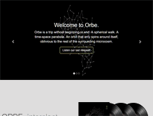 Tablet Screenshot of orberecords.com